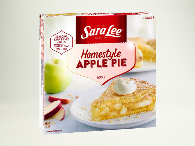 Needly - Groceries delivered in minutes! - Sara Lee Apple Pie 600g