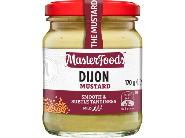 MasterFoods Dijon Mustard 170g
