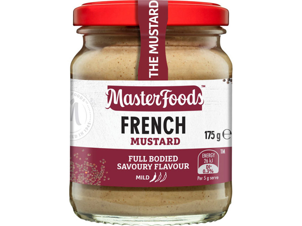 MasterFoods French Mustard 175g