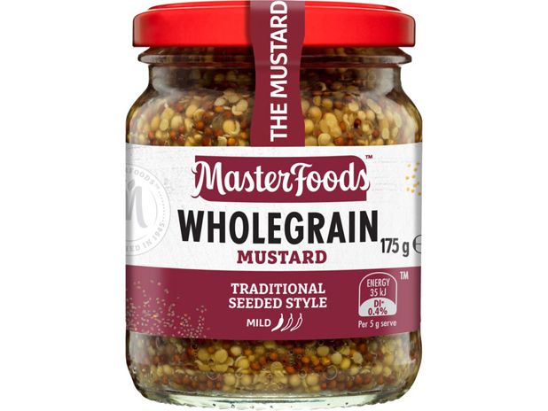 MasterFoods Wholegrain Mustard 175g