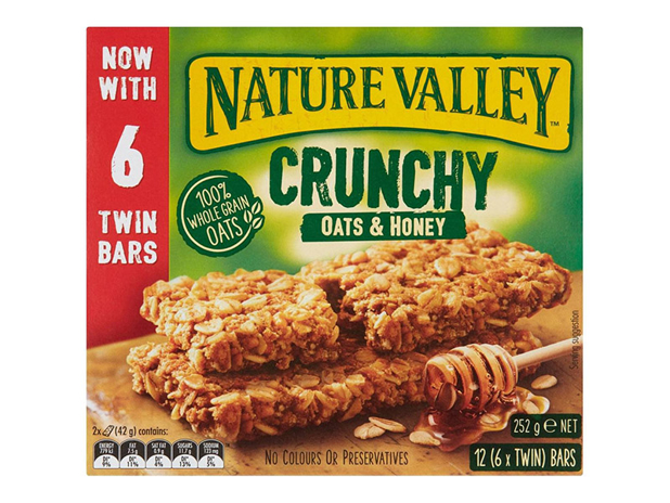 Nature Valley Crunchy Bars Oats & Honey 12 Pack