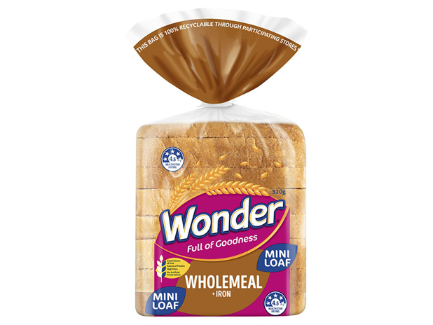 Wonder Wholemeal Mini Loaf 350g