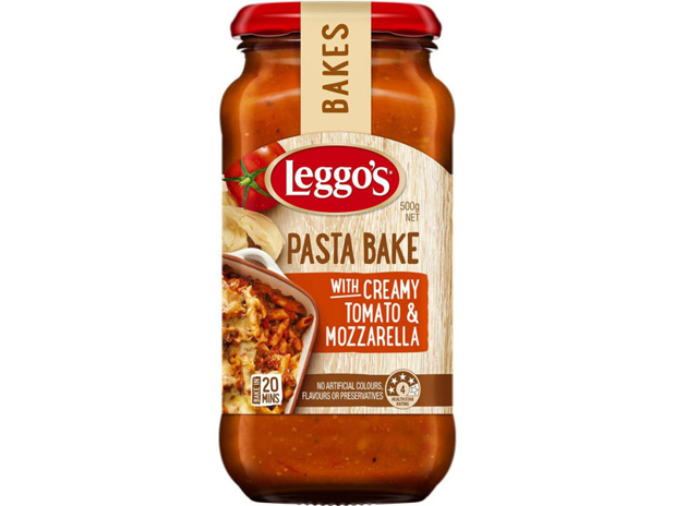 Leggo's Pasta Bake Creamy Tomato & Mozzarella 500g