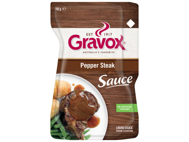 Gravox Liquid Pepper Steak Finishing Sauce 165g