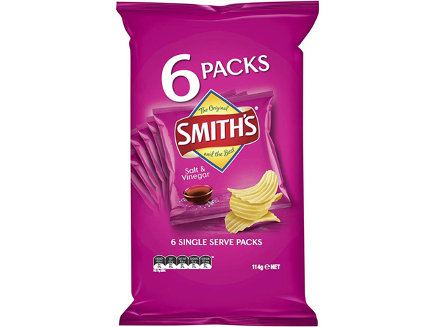 Smith's Multipack Salt & Vinegar 6 Pack