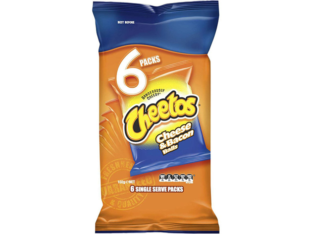 Cheetos Multipack Cheese & Bacon Balls 6 Pack