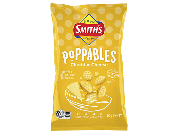 Smith's Poppables Cheddar Cheese 90g