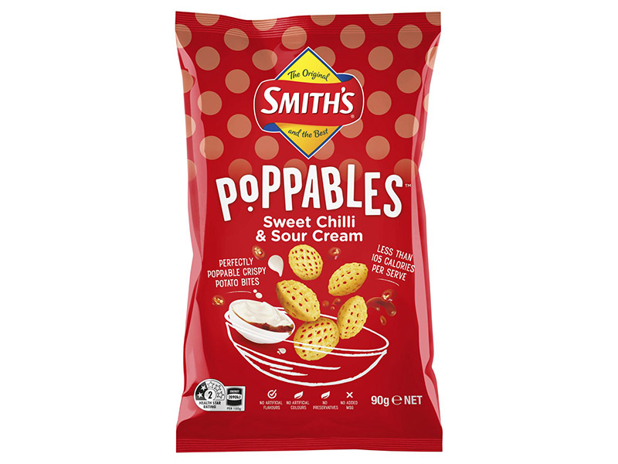 Smith's Poppables Sweet Chilli & Sour Cream 90g