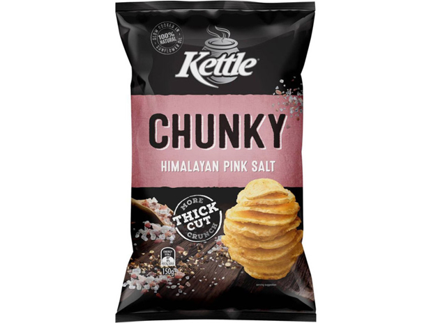 Kettle Chunky Himalayan Pink Salt Crushed Sea Salt 150g