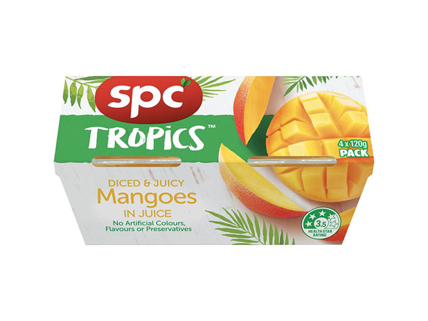 SPC Mango In Juice 4 Pack