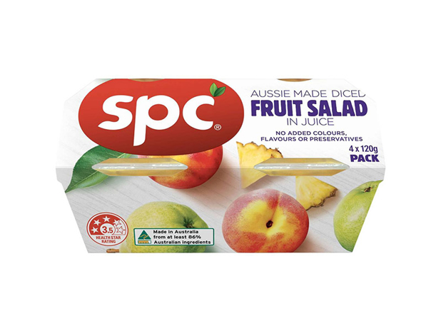 SPC Diced Fruit Salad In Juice 4 Pack
