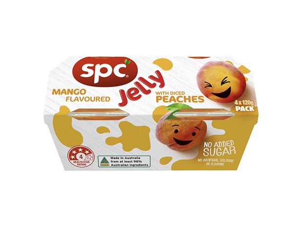 SPC Diced Peaches in Mango Jelly 4 Pack