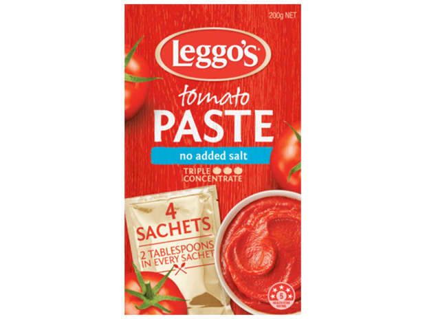 Leggo's Tomato Paste Sachets No Added Salt 200g