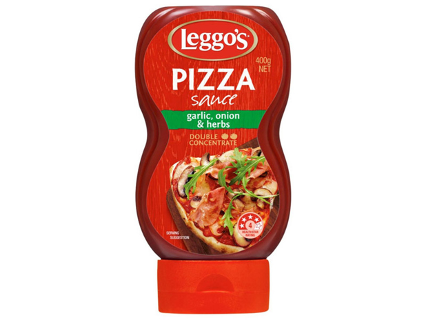 Leggo's Pizza Sauce With Garlic, Onion & Herbs 400g