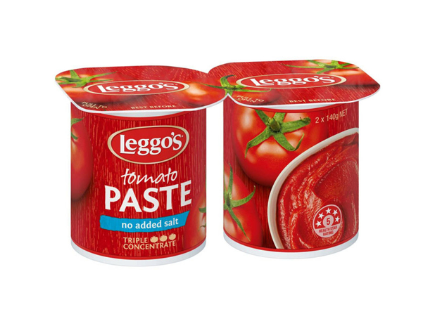 Leggo's No Added Salt Tomato Paste 2 Pack