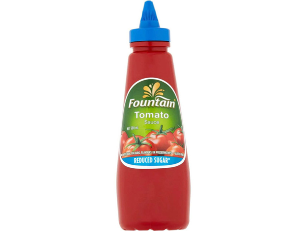 Fountain Tomato Sauce Reduced Sugar 500 Millilitre