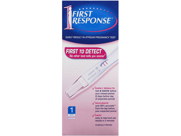 First Response Pregnancy Test Stream