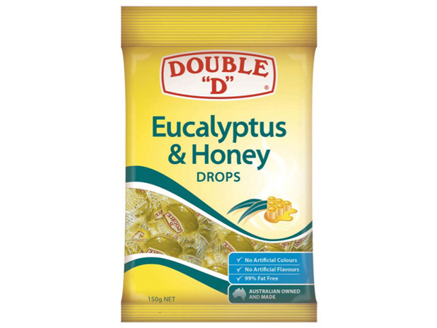 Double D Eucalyptus & Honey Drops Eucalyptus & Honey 150g