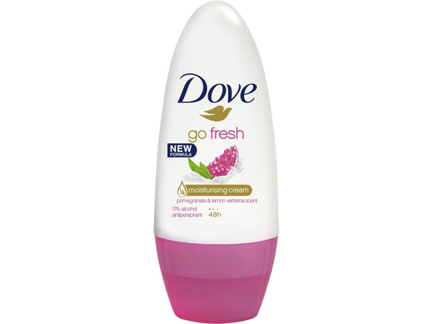 Dove Go Fresh Antiperspirant Roll On Deodorant Go Fresh Pomegranate 50 Millilitre
