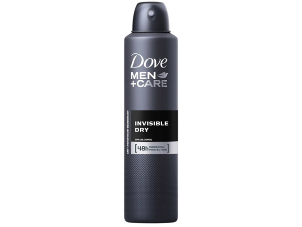 Dove Men Antiperspirant Aerosol Deodorant Invisible Dry 254 Millilitre