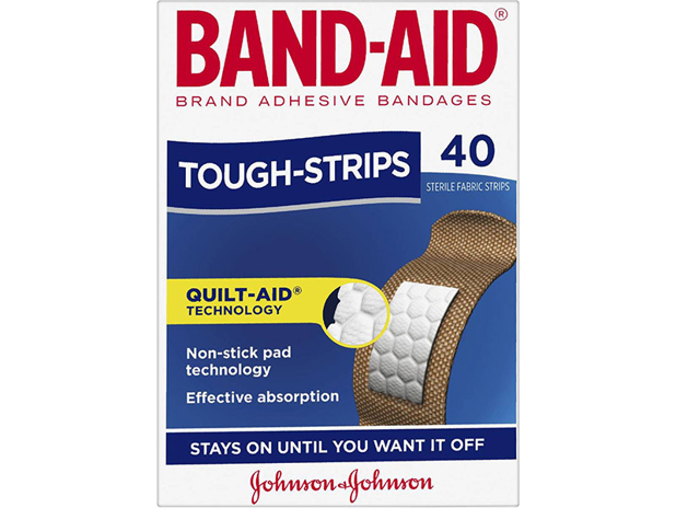Band-aid Tough Strips Brand 40 Pack
