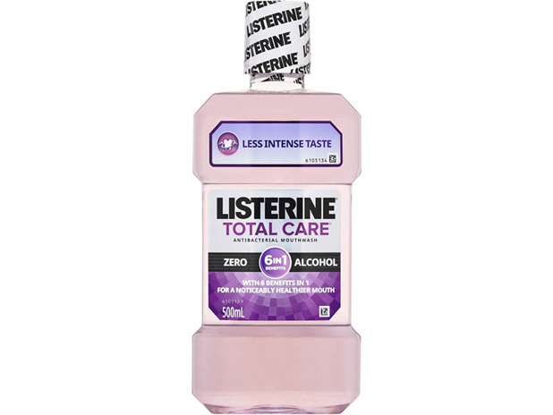 Listerine Total Care Zero Alcohol Mouthwash 500 Millilitre