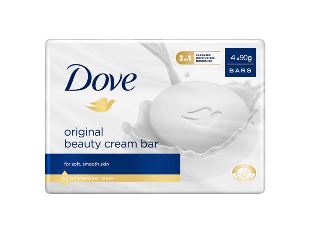 Dove Beauty Cream Bar Original Soap 4 Pack