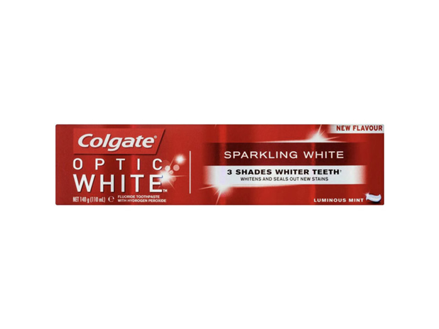 Colgate Optic White Sparkling White Teeth Whitening Toothpaste 140g