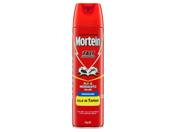 Mortein Insect Spray Odourless Aerosol Fly & Mosquito Killer 350g