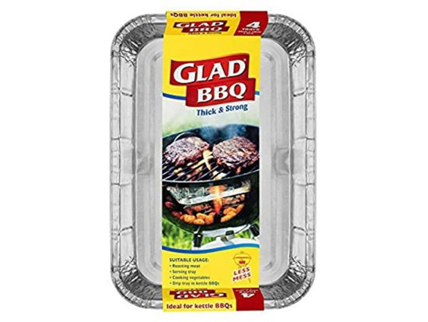 Glad BBQ Trays 4 Pack