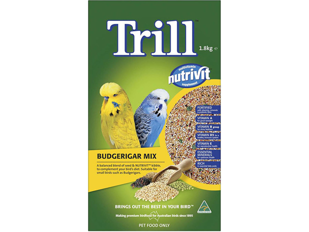 Trill Budgie Mix 1.8 Kilogram