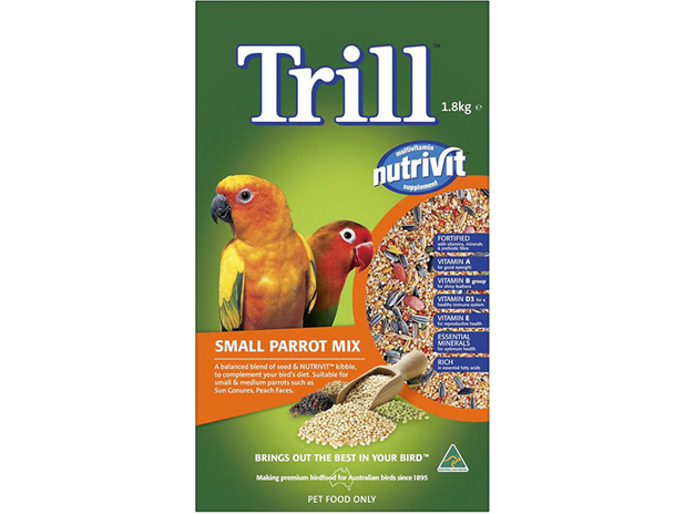 Trill Small Parrot Mix 1.8 Kilogram