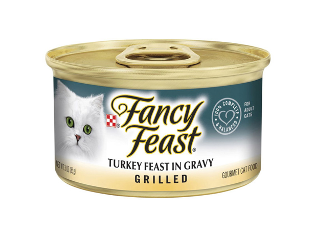 Fancy Feast Cat Food Turkey Feast In Gravy Grilled 85g