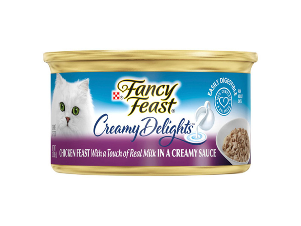 Fancy Feast Adult Creamy Delights Chicken Feast In A Creamy Sauce Wet Cat Food 85g