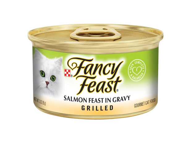 Fancy Feast Salmon Feast in Gravy Grilled 85g
