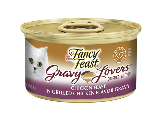 Fancy Feast Adult Gravy Lovers Chicken Feast In Grilled Chicken Flavour Gravy Wet Cat Food 85g