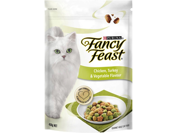 Fancy Feast Adult Cat Food Chicken Turkey & Vegtables 450g