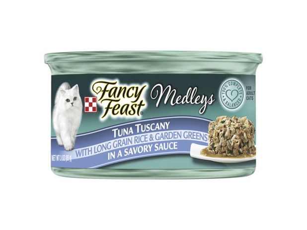 Fancy Feast Adult Medleys Tuna Tuscany With Long Grain Rice & Garden Greens In A Savory Sauce Wet Ca