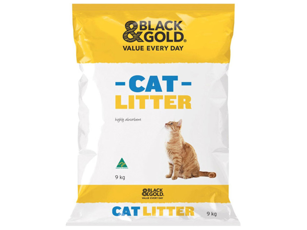 Black & Gold Cat Litter 9 Kilogram