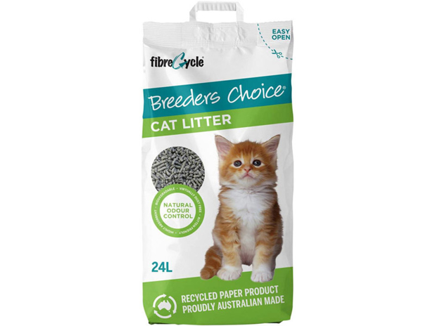 Breeders Choice Paper Cat Litter 24 Litre