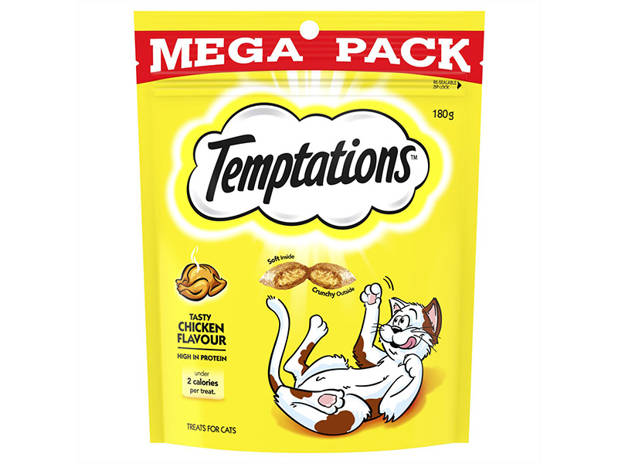 Temptations Cat Treats Tasty Chicken Bag 180g