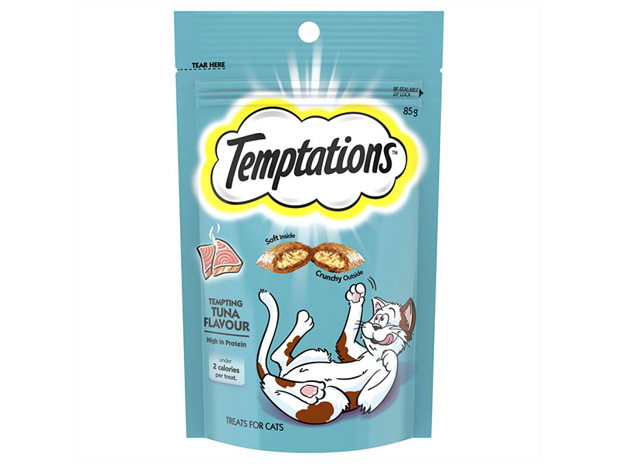 Temptations Cat Treats Tempting Tuna Bag 85g