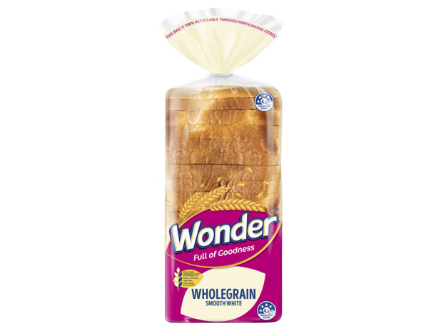 Wonder Smooth Wholegrain Sliced Bread Sandwich 700g