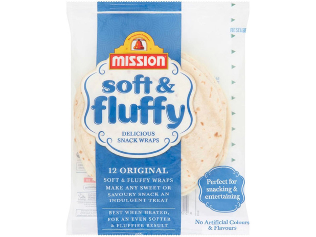 Mission Wraps Soft & Fluffy 450g