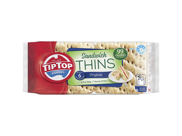 Tip Top Sandwich Original Thins 240g