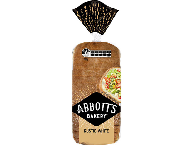 Abbott's Bakery Rustic White Bread 700g