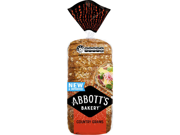 Abbott's Bakery Country Grains Bread 800g