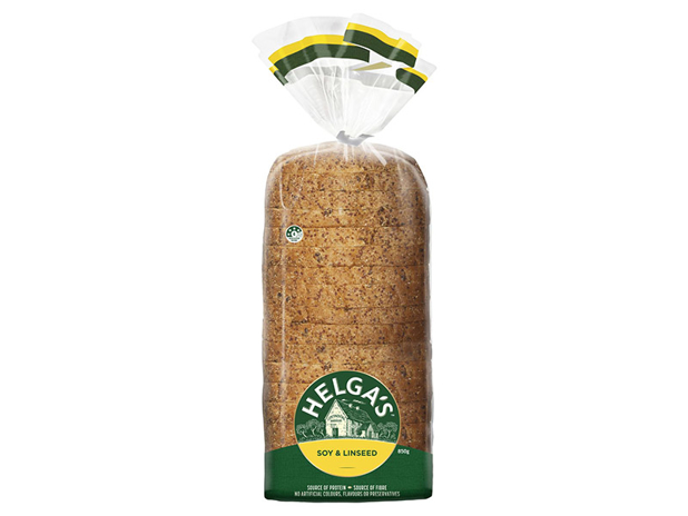 Helga's Soy & Linseed Loaf Sliced Bread 850g