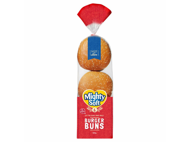 Mighty Soft Bun Hamburger 6 Pack