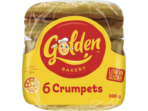 Golden Crumpets 6 Pack